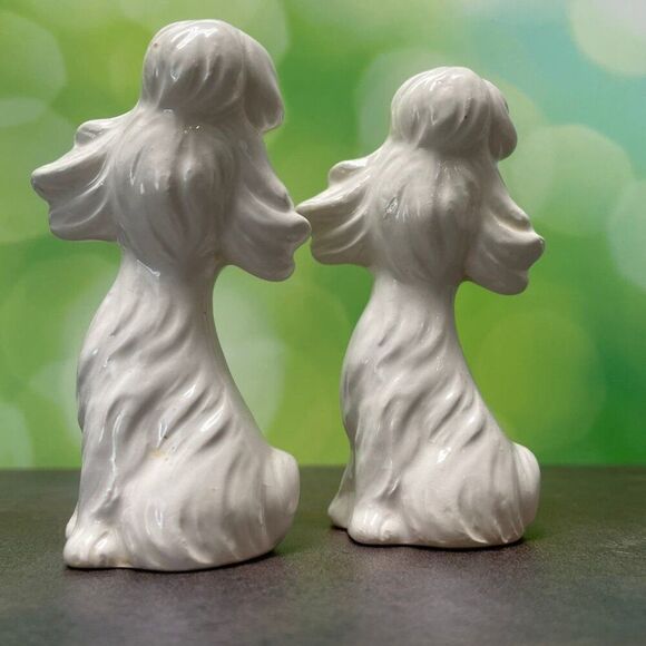 Vintage 1950s Poodle Salt & Pepper Shakers! Great condition. - Picture 4 of 7